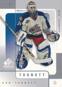 2000-01 SP Game Used Hockey #17 Ron Tugnutt Columbus Blue Jackets