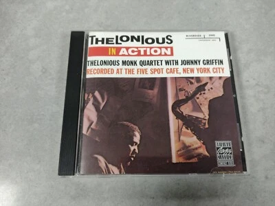 THELONIOUS MONK QUARTET - IN ACTION FIVE SPOT CAFE NYC 1958 CD Album 5 Riverside - Image 1 of 3