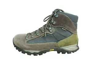LL Bean Bigelow Men's Multicolor Suede Gore-tex Vibram Sole Hiking Boots 11.5 M - Picture 1 of 10