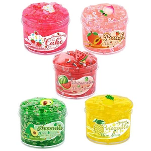 Slime Putty For Kids Fruit Slime Stretchy Toys 70ml Party Favors Educational Toy - Picture 1 of 47