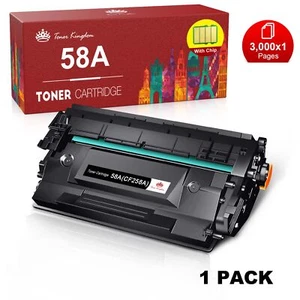 1PCS 58A CF258A Toner Combo (WITH CHIP) For HP 58A M404n M4040dn M428dw M428fdw - Picture 1 of 9