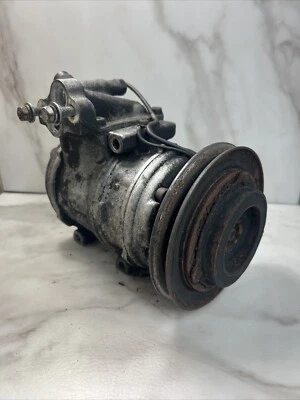 Toyota Land Cruiser FJ80 1991 1992 3FE 4,0 L compresor de aire acondicionado Denso fabricante de equipos originales Japón usado Foto 1 de 4