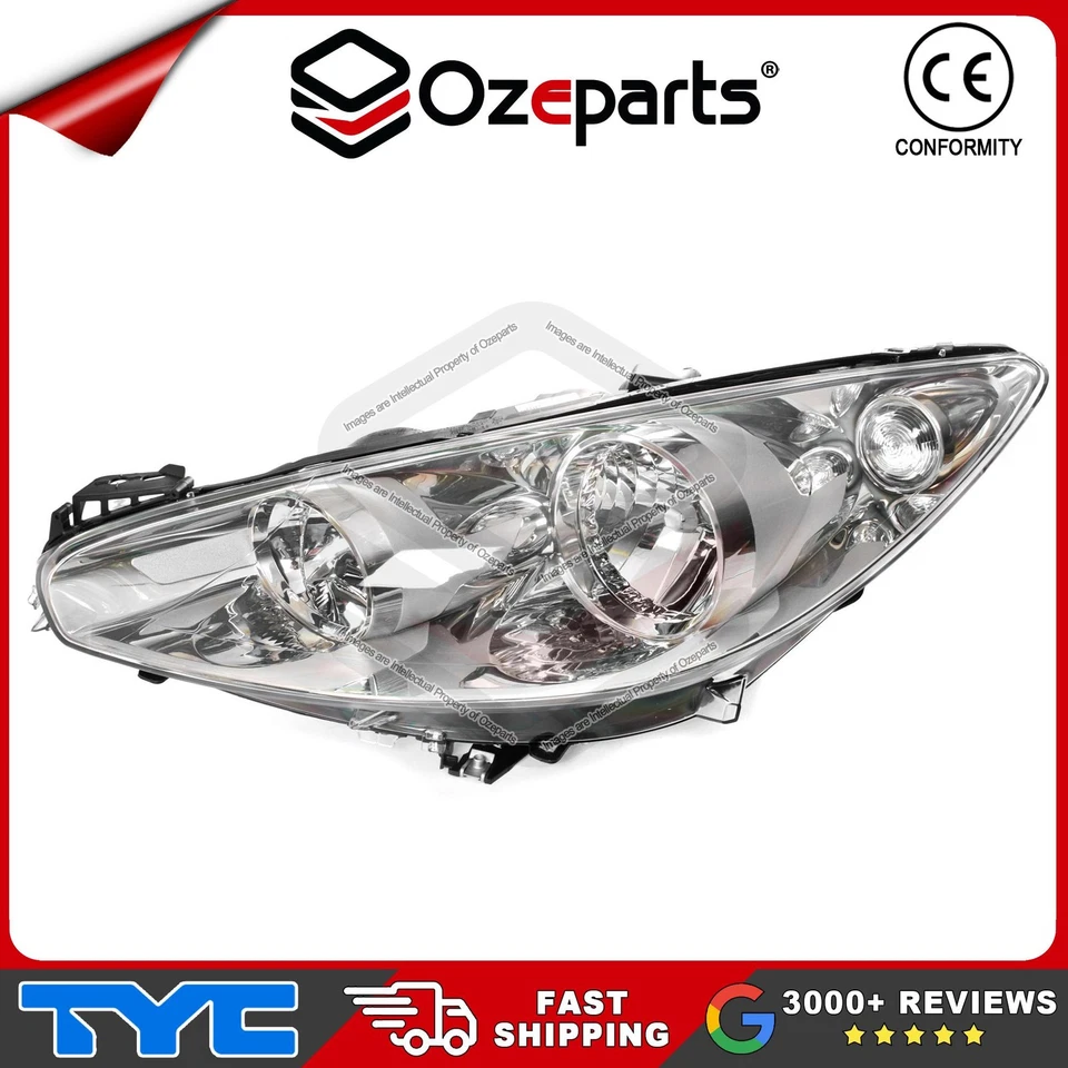 LH LHS Left Hand Head Light Front Lamp For Peugeot 308 T7 Series 2 2012~2014 - Image 1 of 4