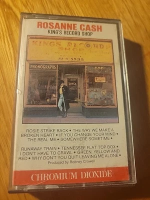Rosanne Cash    kings record shop    cassette - Image 1 of 4