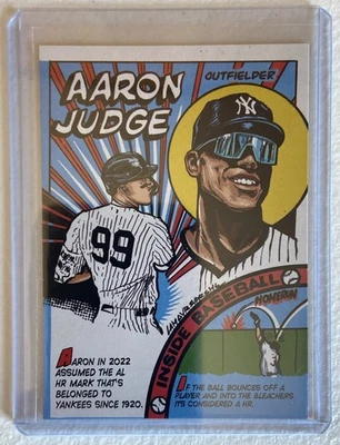 2023 Topps Archives ‘79 Topps Comic #79TC7 Aaron Judge - Image 1 of 2