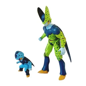 Vintage Dragon Ball Z - Perfect Cell w/ Cell Jr. - Irwin 2001 Action Figure 6.5” - Picture 1 of 13