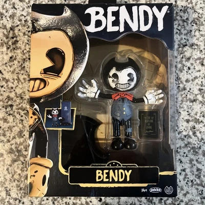Figura de acción Jakks Bendy & The Ink Machine Bendy with Train (Wave 1) 4 pulgadas Foto 1 de 2