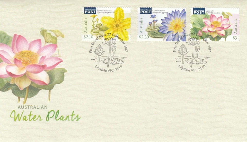 Australia 2017 Flora - Water Plants (FDC) MNH - Image 1 of 1