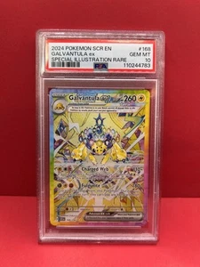 PSA 10 Galvantula ex 168/142 Special Illustration Rare Pokemon TCG Stellar Crown - Picture 1 of 2