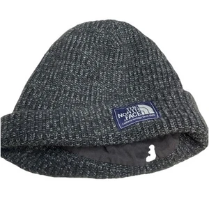 North Face Winter Cap Grey Knit PX688962 - Picture 1 of 4