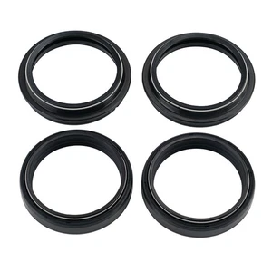 Front Fork Dust Seals Kit For Yamaha YZ 125 YZ250 YZ250F YZ450F WR250F 2005-2018 - Picture 1 of 6