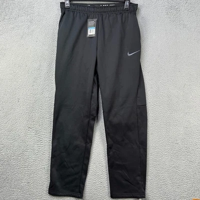 Pantalones deportivos Nike Dri Fit de golf chinos para hombre medianos negros cintura elástica atlética NUEVO Foto 1 de 4