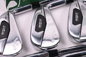 Callaway Rogue ST Pro Irons / 5-PW / Stiff Flex Project X Rifle Shafts - Picture 1 of 7