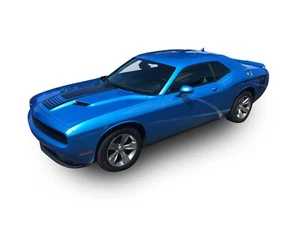 2008-2023 For Dodge Challenger Decals Side And Hood Power Vinyl Stripes Graphics - Picture 1 of 12