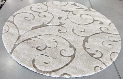 CREAM / BEIGE 6'-7" X 6'-7" Damaged Rug, Reduced Price 1172729519 SG455-1113-7R - Image 1 of 4