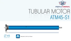 standard tubular motor for Blinds, shades  and medium projectors 30NM- 4 wires - Picture 1 of 7