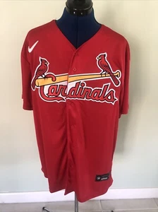 Camiseta de los Cardenales de San Luis Nolan Arenado #28 Nike MLB Talla XL Roja - Imagen 1 de 8