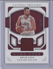 KEVIN LOVE 2022-23 PANINI NATIONAL TREASURES GAME GEAR GAME-USED JERSEY 46/99 