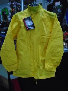 FIRSTGEAR CLUTCH  MOTORCYCLE  RAIN JACKET AND PANTS YELLOW  LG