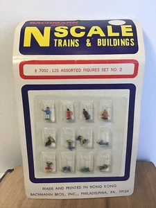 Bachmann scala N figure assortite persone 12 pezzi 7002:125 set 2 - Foto 1 di 2