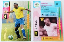 PANINI Soccer Trading Card RONALDO Brazil No. 2006 FIFA World Cup Germany 62