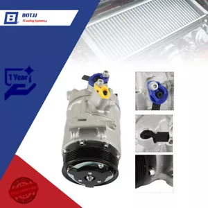 A/C Compressor + Clutch Fit For Volkswagen CC 2011 2012 2013 2014 2015 2016 - Picture 1 of 10