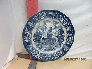 AVON BICENTENNIAL PLATE , MADE BY ENOCH WEDGWOOD IN ENGLAND - NO DAMAGE! - Picture 1 of 2