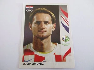Sticker PANINI Fifa World Cup GERMANY 2006 N°402 Croatia Josip Simunic - Foto 1 di 2