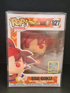 Funko POP! Dragon Ball Z Super Saiyan Goku 2020 edición limitada raro no 827 - Imagen 1 de 8