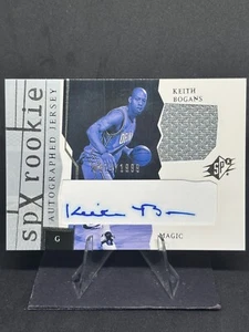 Keith Bogans 2003-04 SPx Rookie Jersey Auto 0874/1999 #185 Orlando Magic - Picture 1 of 2