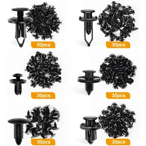 200 Tornillos De Plasticos Para Carros Autos Clips Remaches Plasticos Universal - Picture 1 of 9