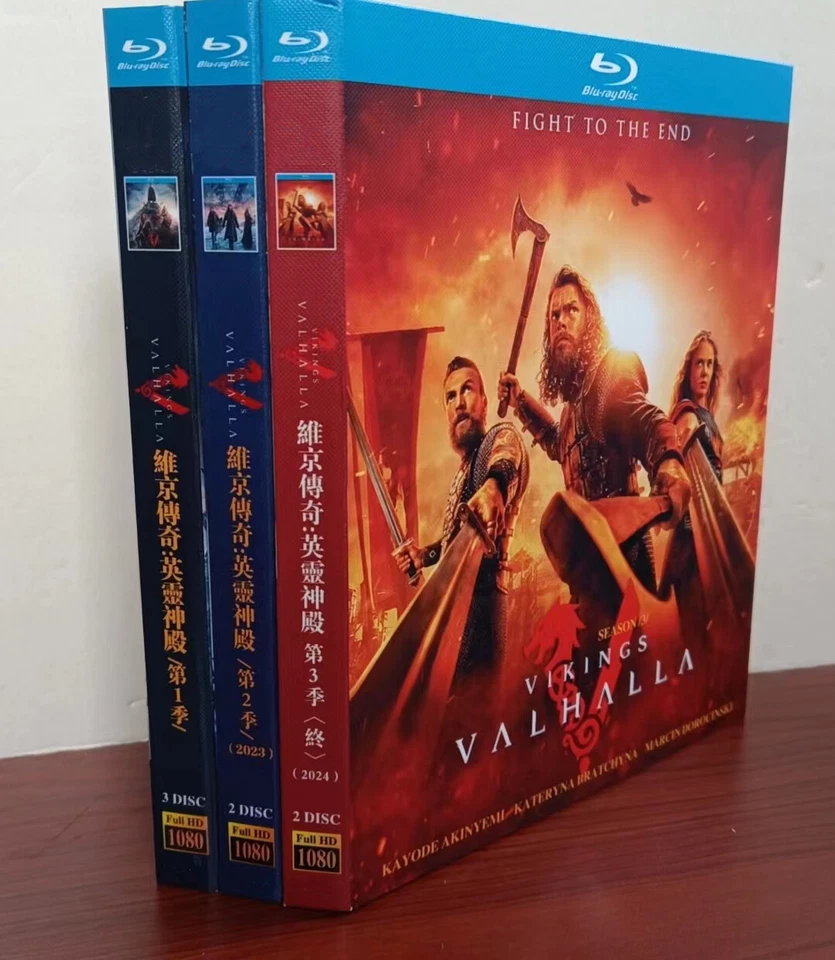 Vikings: Valhalla Season (1-3) 7-Disc 1080P All RegionPlay Seal Box - Image 1 of 1