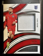 2023 Immaculate Soccer England Luke Shaw Brilliance 29/49 Patch Sandwiches