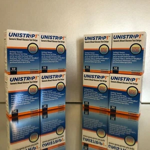 Unistrip 1 Blood Glucose Test Strips 400 Qty.  Exp 11/2026. Free shipping   - Picture 1 of 6