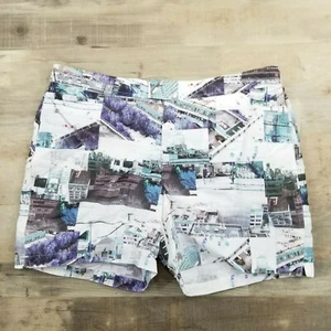 Aqua Et Sol Classic Boardshorts Herren Größe 38 Urban Building Print NEU - Bild 1 von 9
