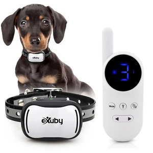 eXuby - Tiny Shock Collar for 5-15lb Small Dogs  - Smallest Collar on the Market - Picture 1 of 7