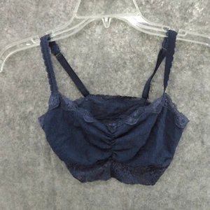 Soma Bra Size Small Bralette Lace Navy Blue Adjustable Straps New - Picture 1 of 10