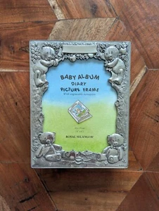 BABY ALBUM DIARY FROM ROYAL SELANGOR PEWTER - Picture 1 of 4
