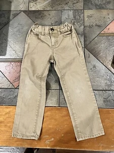 Old Navy Boys Skinny Jeans Size 4T Light Brown - Picture 1 of 7