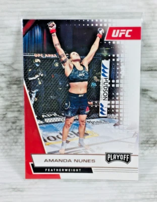 2021 PANINI CHRONICLES UFC #64 AMANDA NUNES (PLAYOFF) - Image 1 of 2