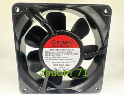 1PC SUNON A2123-HBT (7).GN 12038 12CM 220V Inverter cooling fan - Image 1 of 3