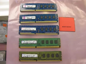 8GB ( 2GBx4 ) Major Brands DDR3 PC3-10600 1333MHz Desktop Memory RAM     Tested - Picture 1 of 6