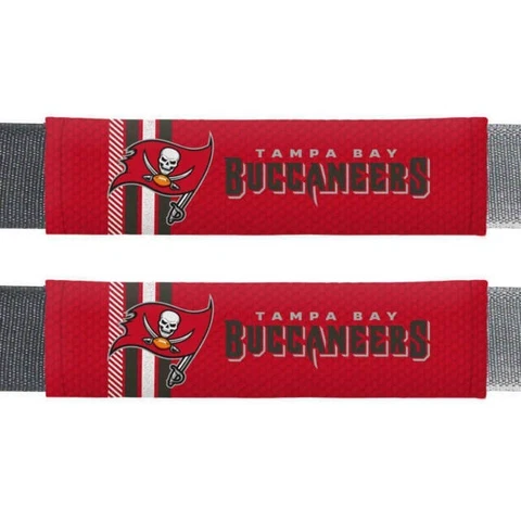 Tampa Bay Buccaneers  NFL 2022 Rally Seat Belt Pad Set of 2    C Cover
