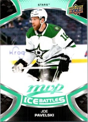 2021-22 Upper Deck MVP #108 Joe Pavelski Ice Battles - Image 1 of 2