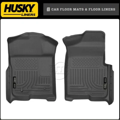 Husky Liners® Weatherbeater™ Front Floor Mats for 2009-2014 Ford F-150 - Image 1 of 4