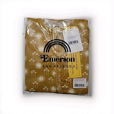 NWT - Emerson And Friends Sunny Days Bamboo PJ Convertible Footie Romper 6-12M - Image 1 of 3