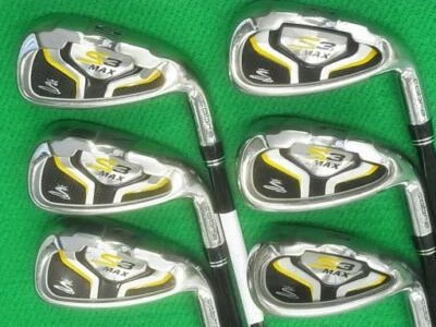 COBRA S3 MAX JAPAN MODEL 6PC R-FLEX IRONS SET GOLF CLUBS nwo 14 - Image 1 of 4