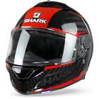 Shark Spartan 1.2 Kobrak Black Red Red KRR Full Face Helmet - New! Fast Shipp...