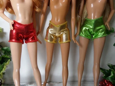 PETRAS SELBST ENTWORFENE & GENÄHTE KLEIDUNG 💙 Shorts 9 Farben 💙 Kleidung für Mode Puppen: NORMAL, CURVY, VINTAGE, MANN