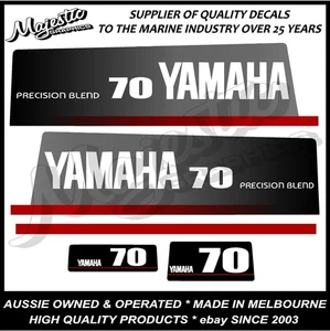 YAMAHA - 70hp - PRECISION BLEND - OUTBOARD DECALS - Picture 1 of 1